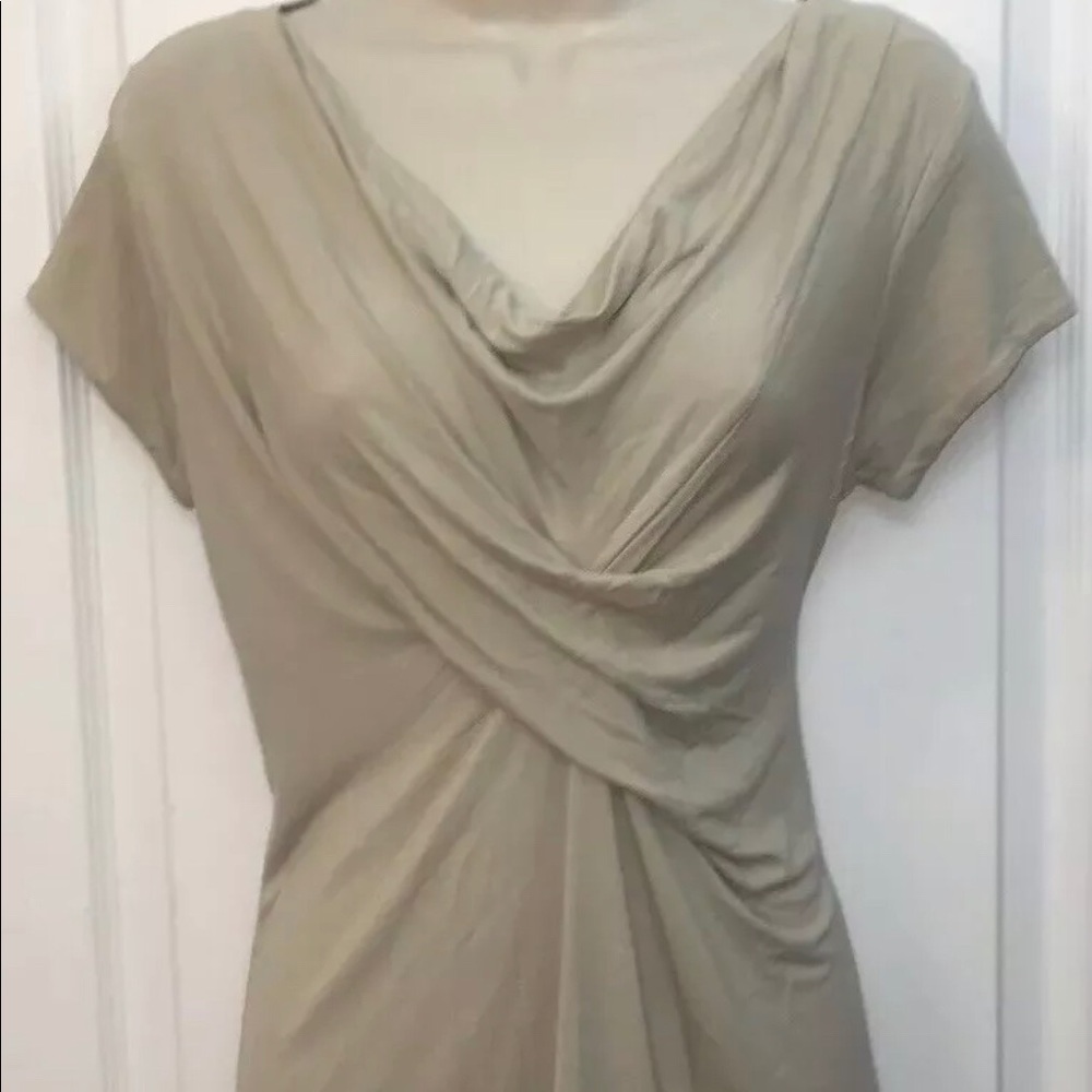 CAbi Draped Front Tee - L